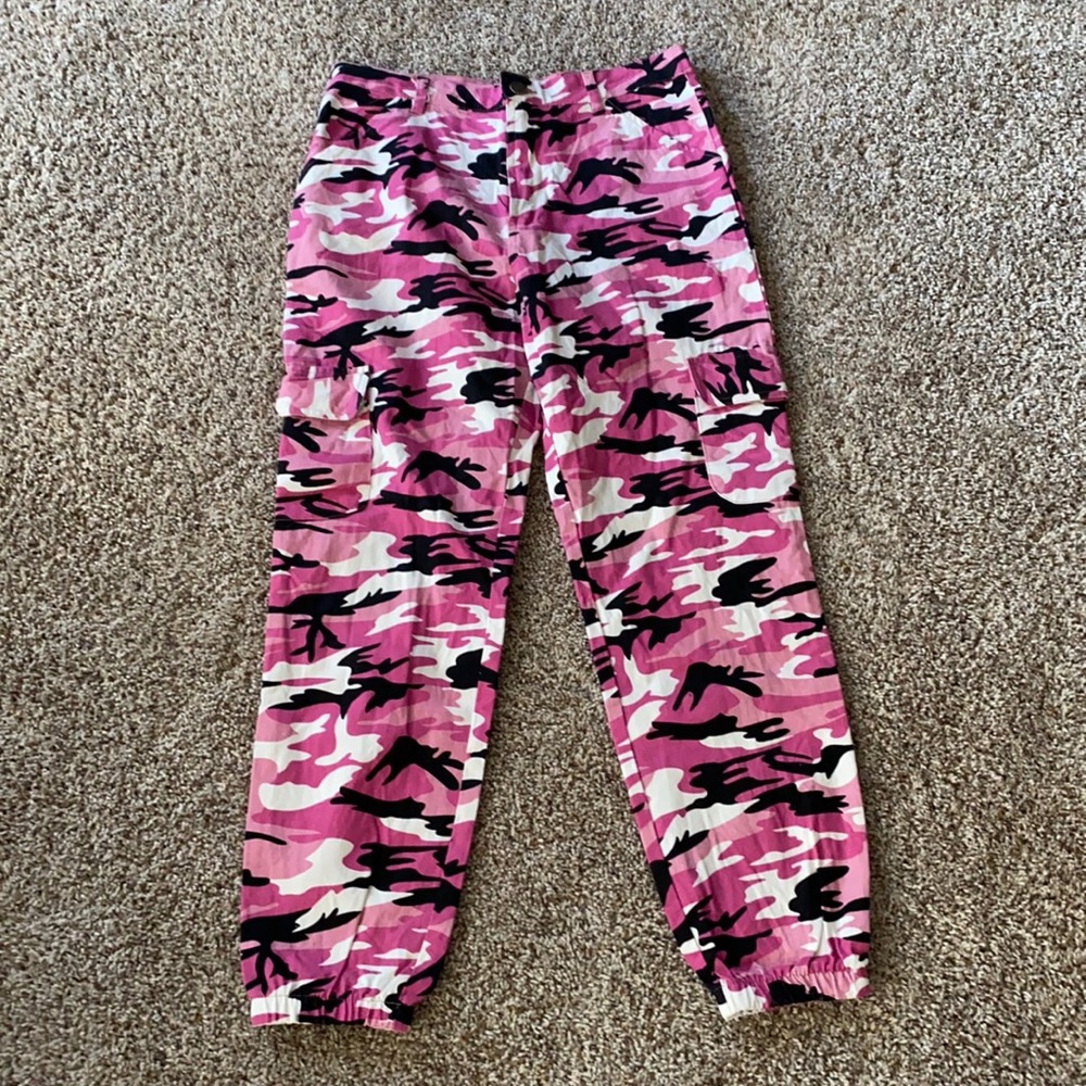 camouflage joggers